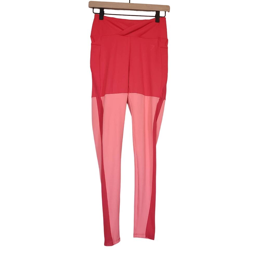 Gymshark X Nikki Blackketter  Season 2‎ Leggings in Red Coral Marl Womens Small